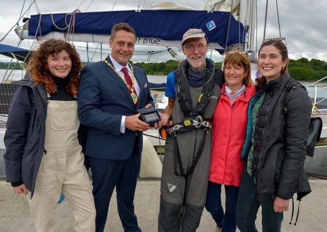 Amputee’s epic voyage across the Atlantic