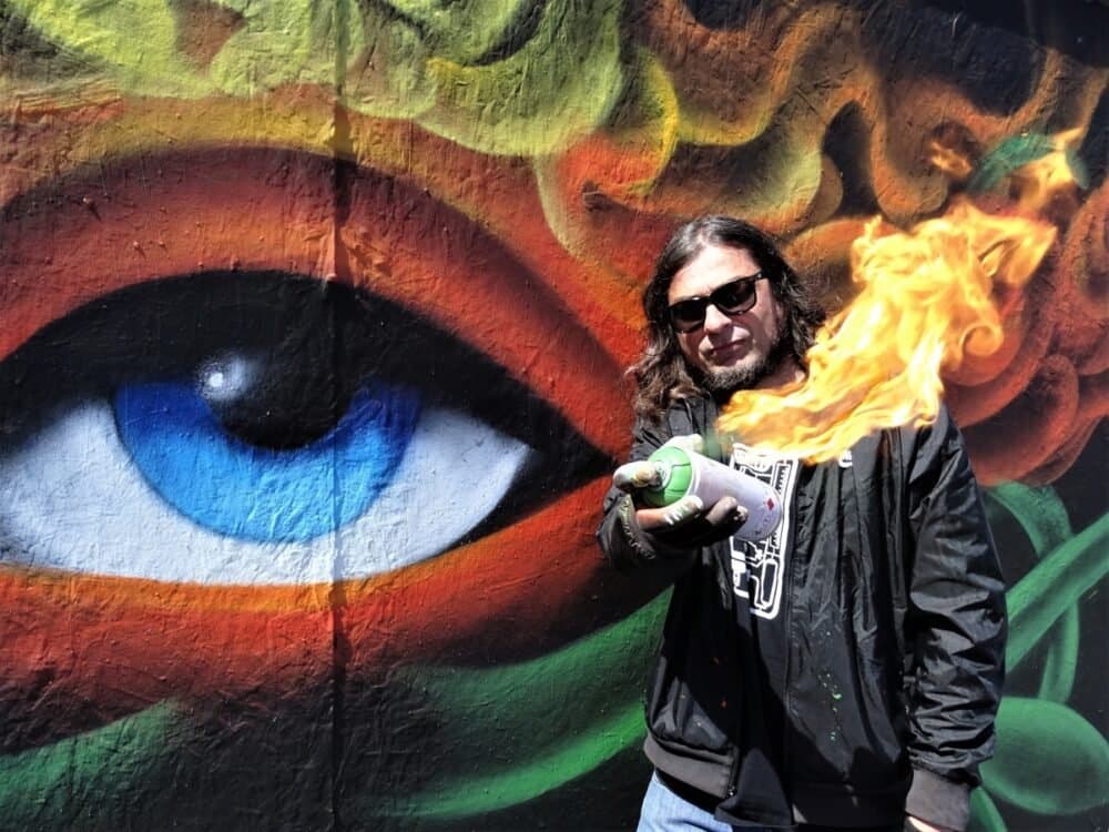 Estenio Estenismo: Dublin street art firestarter