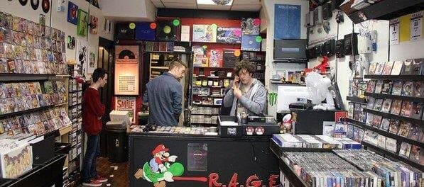 The RAGE: An Excellent Record and Games Shop