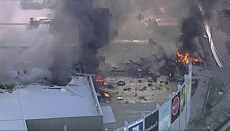 Melbourne plane crash.