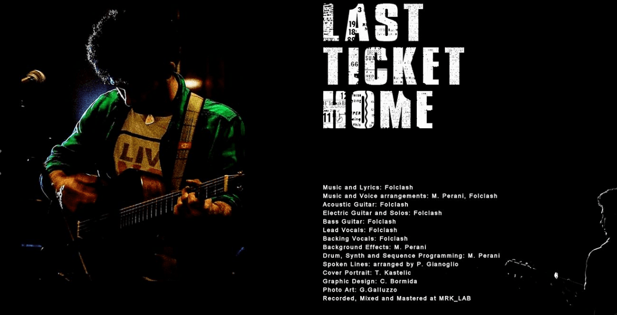 Last Ticket Home – an Interview With Federico Folclash Bormida