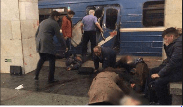 10 Dead in St Petersburg Metro explosion