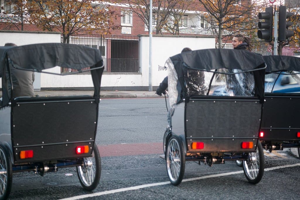 Dublin city council issues warning for rickshaw users