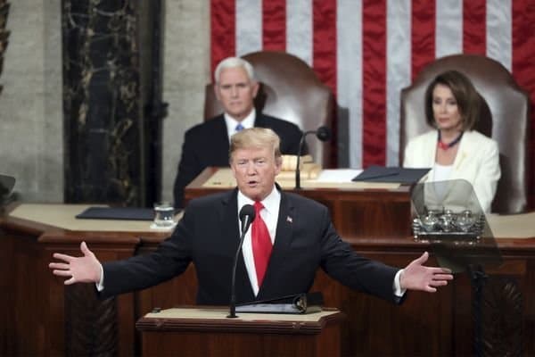 Trump delivers divisive State of the Union address