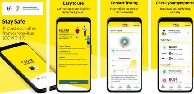 Over one million people have downloaded the Covid-19 tracker app