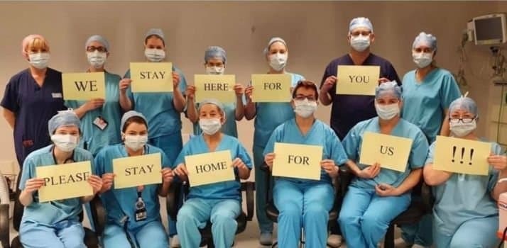 Life nursing in a Covid-19 ward